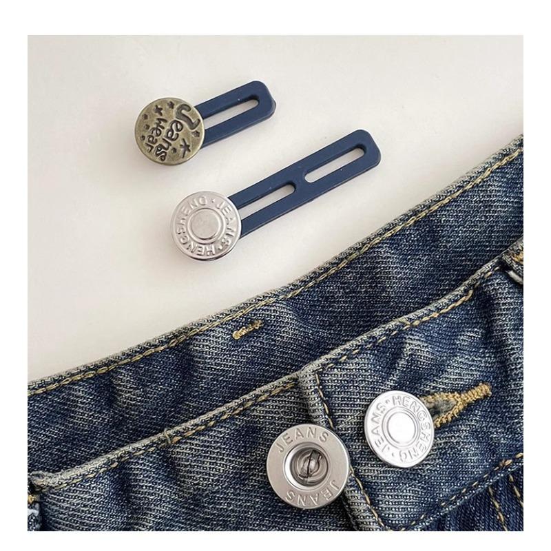8 STÜCK Knopferweiterungen für Jeans, Hosenknopferweiterung, Taillenerweiterungen für Hosen für Damen Herren, Sofortige Hosenerweiterung ohne Nähen
