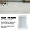 Decorative Paver Molds for Walkways Garden Stepping Stone Mold, Reusable Concrete DIY Professional Decor Cement Path Mould Backyard Patio