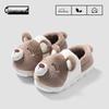 Bo Zong Thick-Soled Plush Warm Slippers