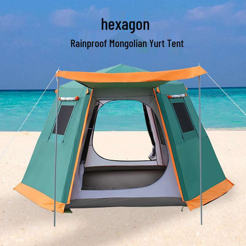ZISIZ Automatic Hexagonal Camping Tent