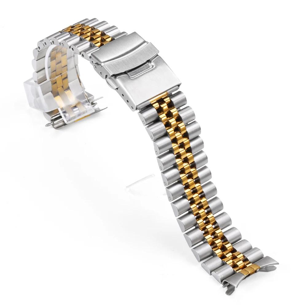 Nerezový řemínek na hodinky pro Casio MDV107 MDV106 Náhradní náramek 22mm Vysoce kvalitní řemínek na zápěstí Pánské Dámské Doplňky k hodinkám