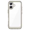 For iPhone 17 Case For Apple iPhone 17 Air  iPhone 17 Pro Max Cover Funda Shockproof Clear PC + Silicone Protective Phone Cover