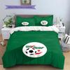 Les Fennecs Pattern Bedding Quilt Set  Home Decoration  Gift (1 * duvet cover + 2 * pillowcase  without core)