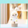 Baby Three Animal Plush Rabbit Keyring With Short Plush Material For Kids And Teens