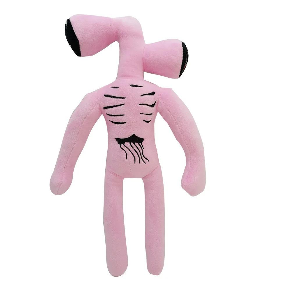 30-55cm Siren Head Plush Toy White Black Sirenhead Stuffed Doll Horror Character Figures Peluches Toys for Children Birthday Gif