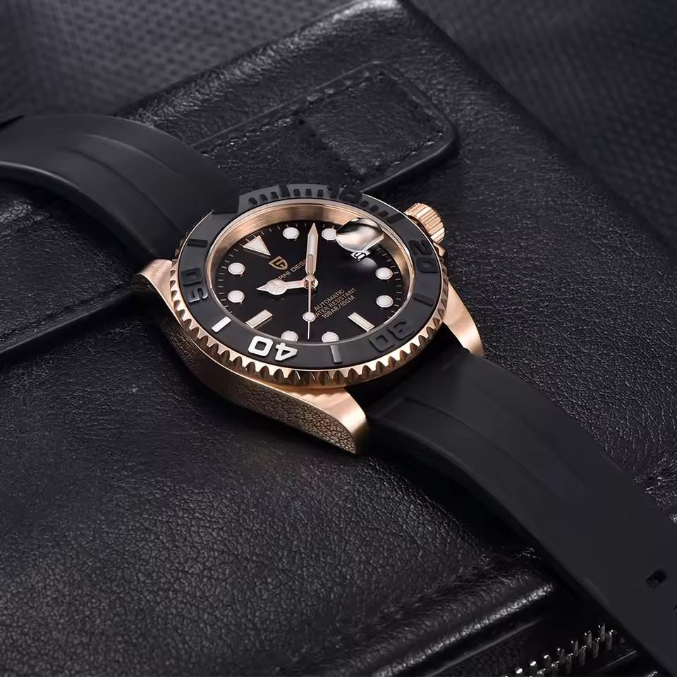PAGANI DESIGN V2 Japan movement Luxury Men Mechanical Watch 40MM Ceramic bezel AR Coated Sapphire Glass Automatic Watch For Men