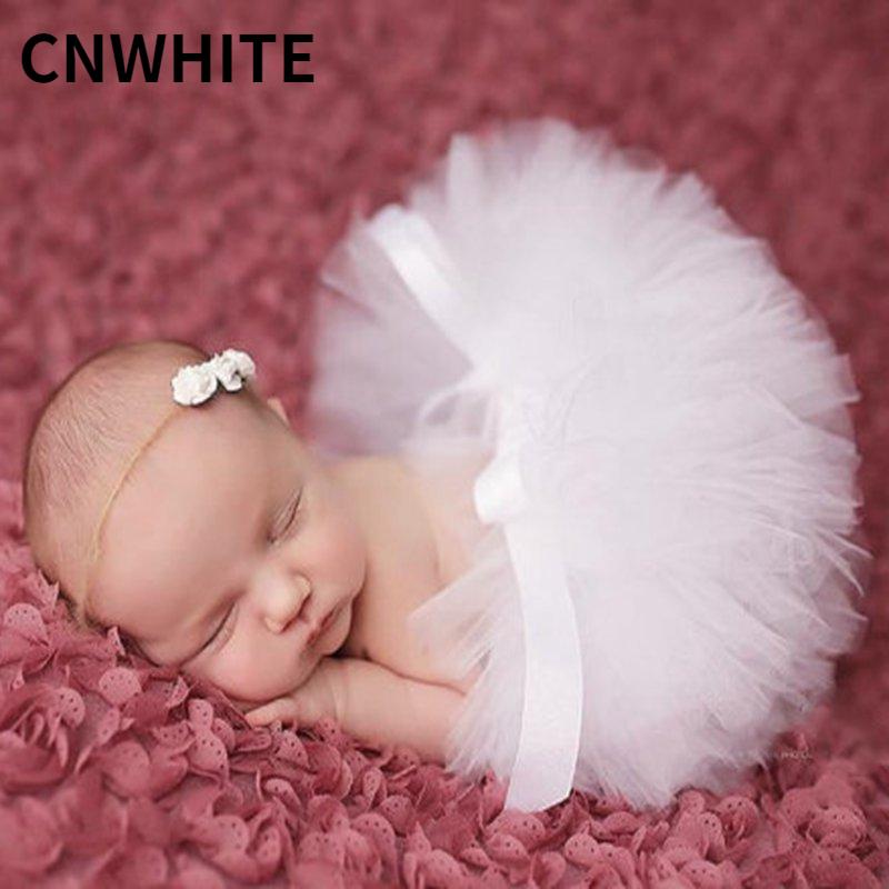 Säuglingsanzug Stirnband Set Kleidung Baby Mädchen Sommerkleid Niedliche Prinzessin Neugeborenen Outfit Kostüm Fotografie Requisiten Zubehör