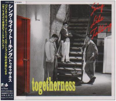 CD SING LIKE TALKING  Togetherness FHCF2155 Fun House 1994 Japan Japanese PopRock Used