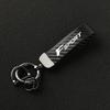 Car Carbon Fiber Style Keychain Microfiber Key Chain For Lexus F SPORT ES RX NX LS UX LX IS GX IS300 RX350 LS500 LX600 NX260