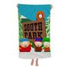 Amine S-South Cartoon P-Park Beach Towels Shower Towel Sauna Travel Spa Microfiber Quick Dry Gym Accessories Cute Room Decor