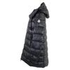 MONCLER SUYEN hoodie down coat O blackUsed