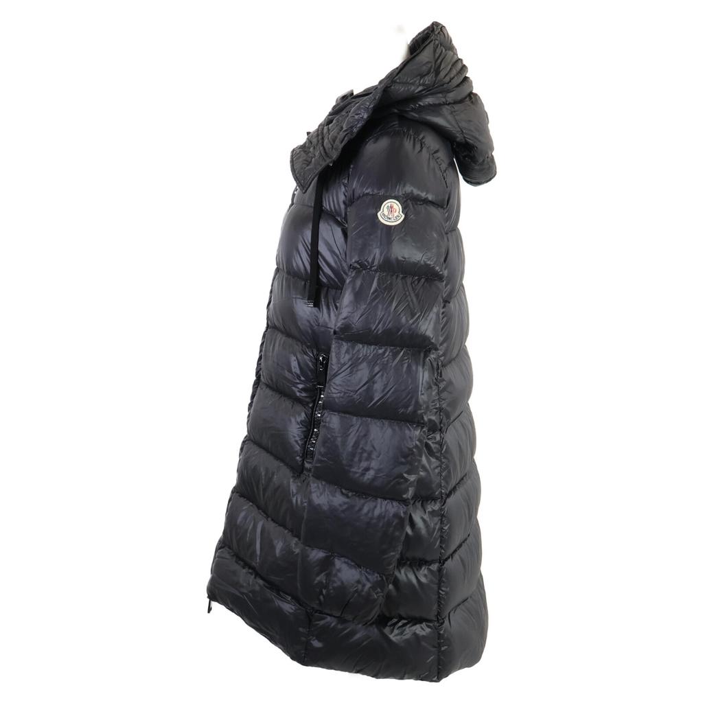 MONCLER SUYEN hoodie down coat O blackUsed