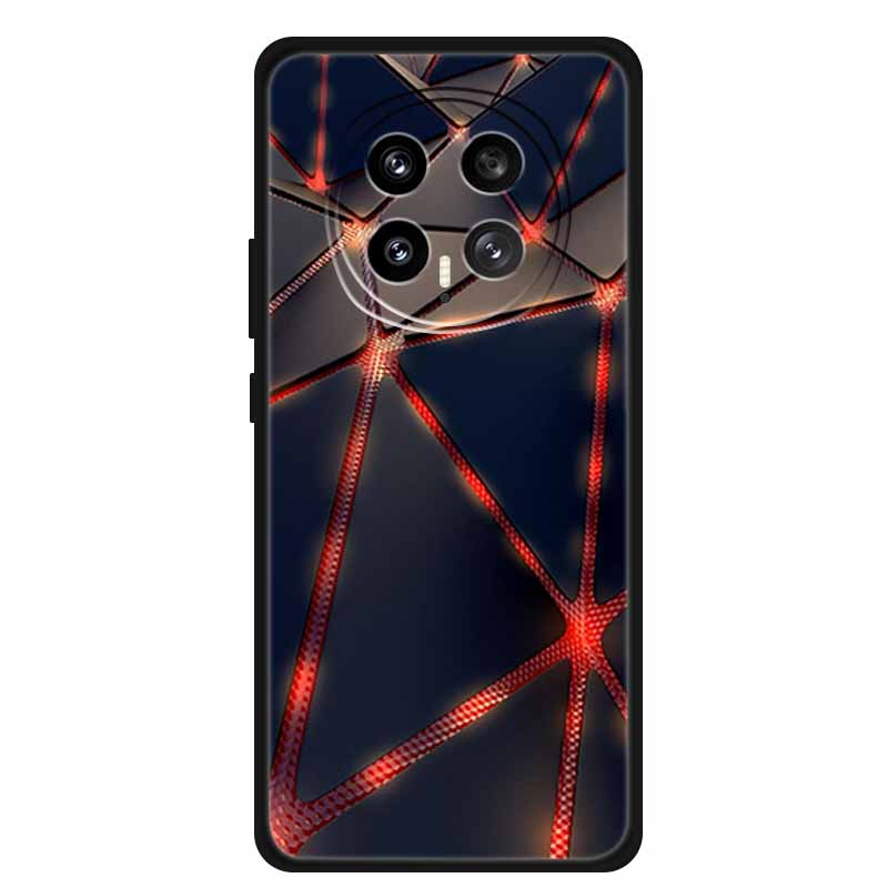 For Honor Magic8 5G 2025 Phone Case 6.58" Tiger Lion Cats Soft TPU Black Silicone Back Cover For Honor Magic 8 Fundas Shockproof