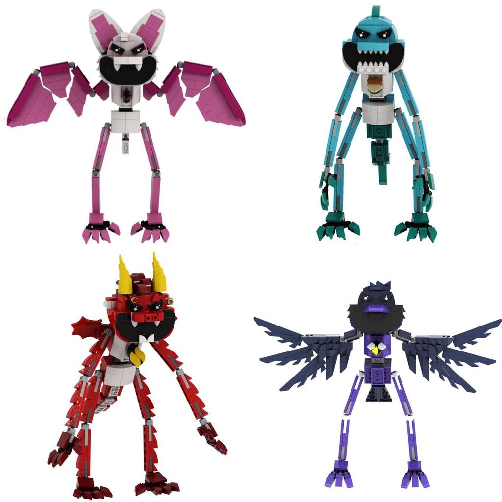 Poppy Playtime Chapter 4 Building Blocks Diy Plastic Bricks For Creative Play