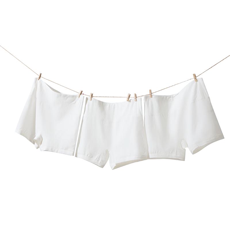 

Женские трусы-боксеры Yiershuang с высокой посадкой из антибактериального хлопка 7А L