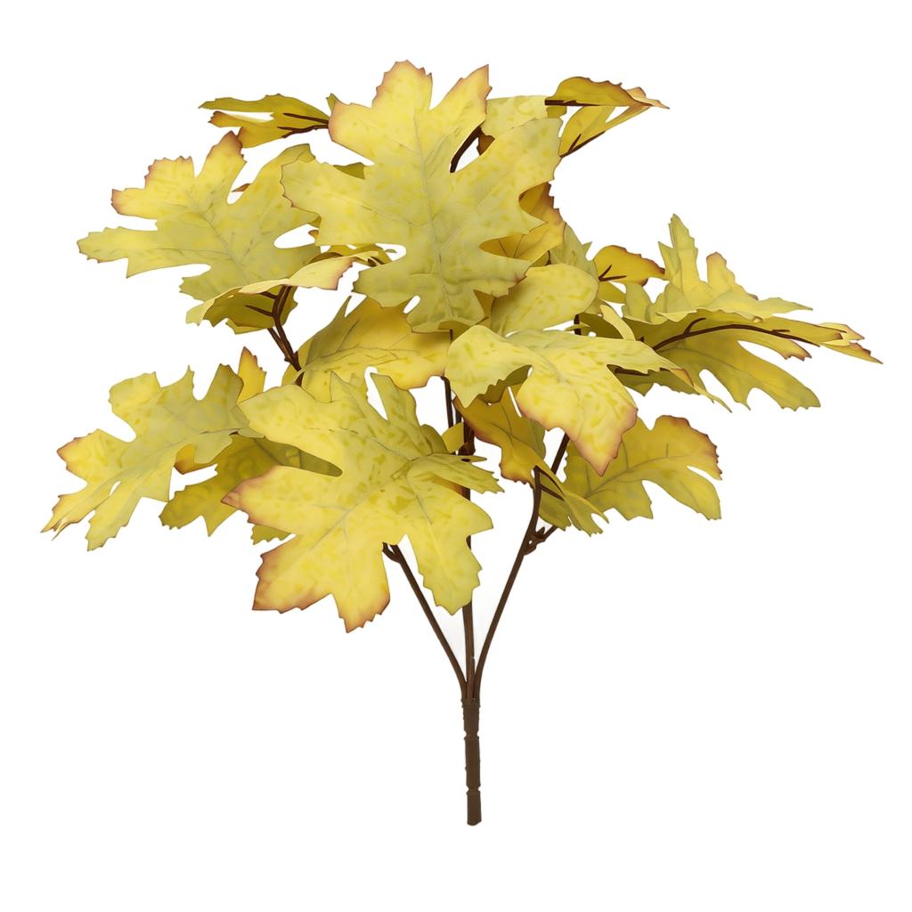 Artificial Maple Leaf Bundles for Thanksgiving Home Decor, Faux Fall Flowers Small Bouquets Centerpiece or Mantel
