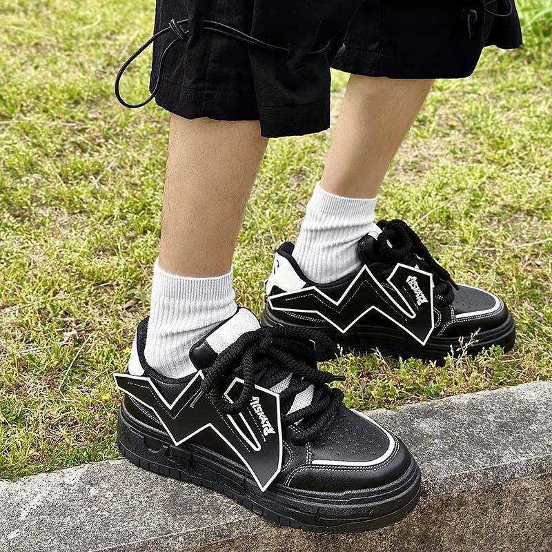 Fashion Spring Autumn New Exquisite Men's Sneakers Exquisite Youth Casual Board Shoes Comfortable Soft Bottom Breathable Running Shoes