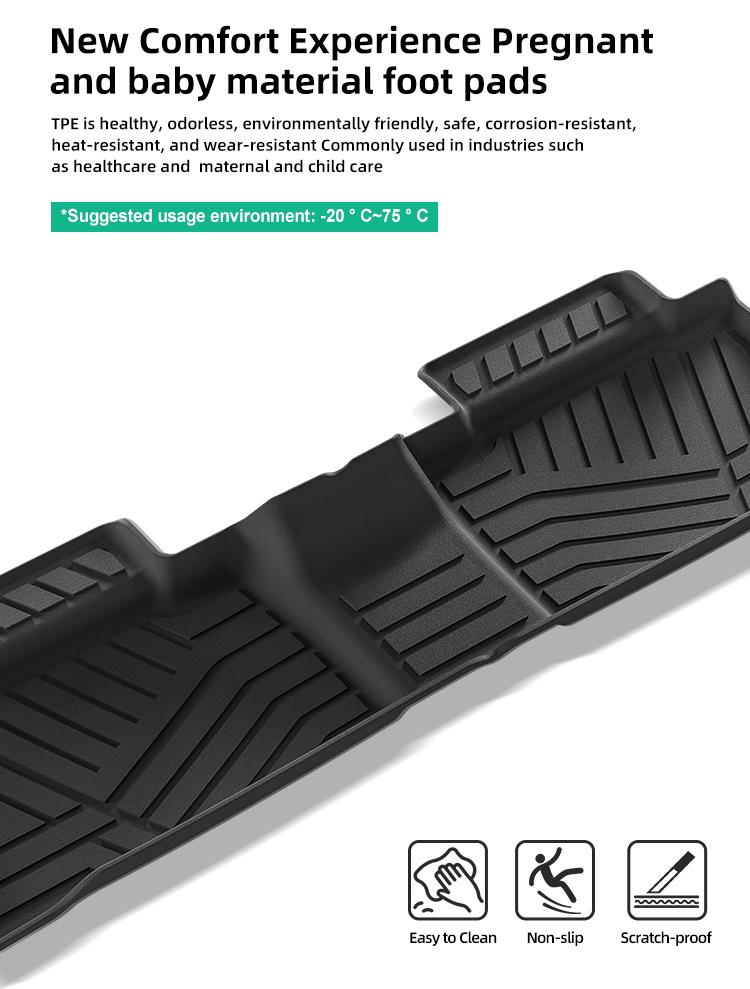 Tiggo 4 Pro/4 Car Floor Mats & TPE Trunk Mat for 2020-2025 Models - Eco-Friendly