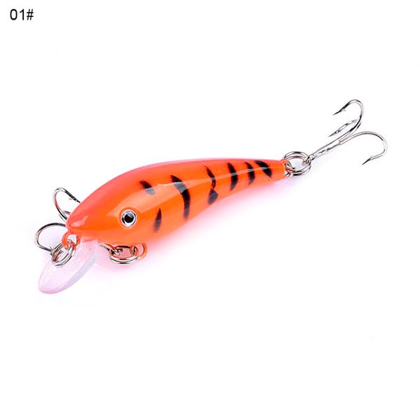 Details about / 17pcs fishing lures lot mini minnow fish bass tackle fish hook fish lure baits