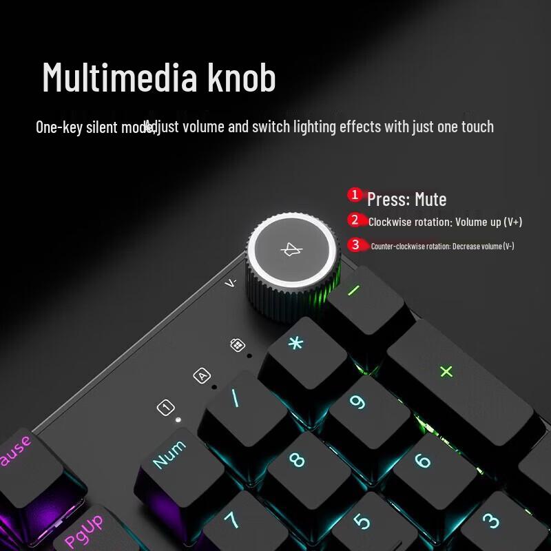 HP K10G 104-Key Wired Mechanical Gaming Keyboard