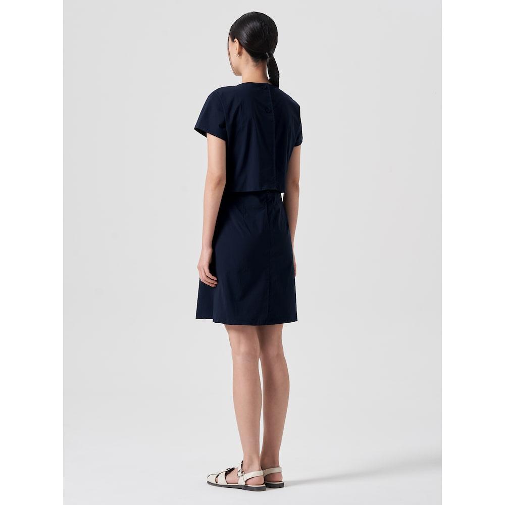 8SECONDS Backless Mini Dress Navy