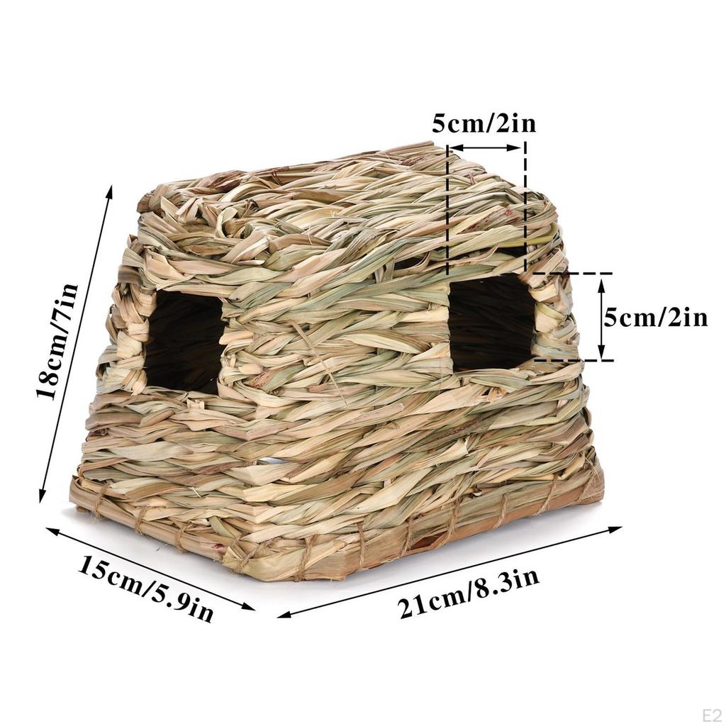 Hamster Hideout Tunnel Toy Hutches Supplies Hut Pets Hideaway for Home Use Hospital