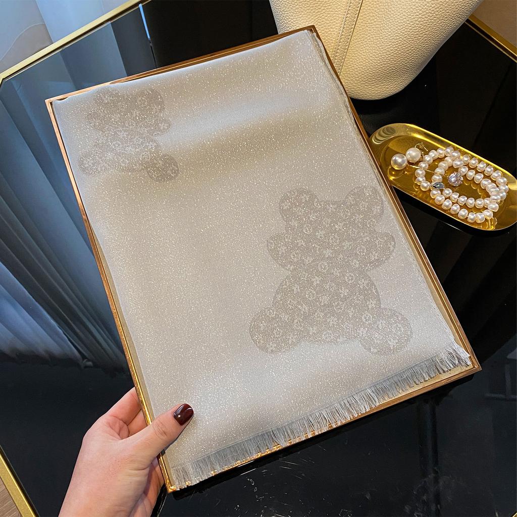 Lente en Zomer Tencel Katoen Gouden Zijde Zijden Sjaal Hoge Mode Buitenlandse Stijl Strand Sjaal Sjaal Pentagram Sjaal Vrouwen