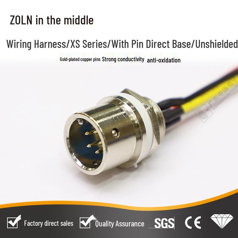 Zhonglian Aviation Plug Socket Wire Harness XS8-XS12 Unshielded Connector