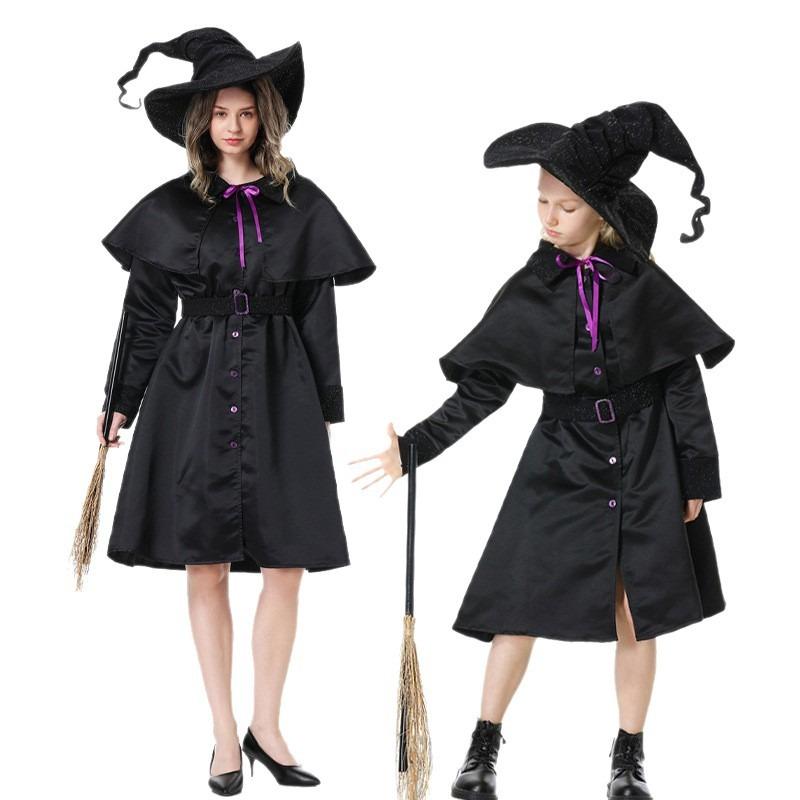 Halloween costumes, shawl witches, magicians, wizards, elders, parent-child costumes