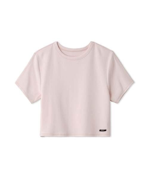 Emi Logo Modal Mini Free Small T-Shirt, 13WCT251060, Women's, Pink, Size,