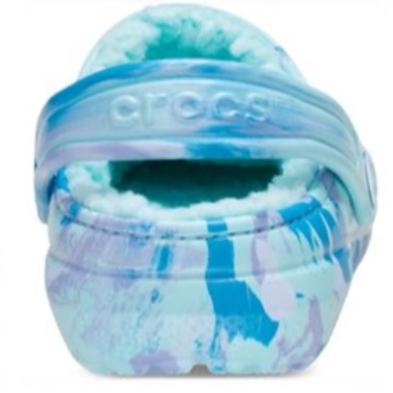 Crocs Classic Lined Marble Clog Kids 207773 1iq