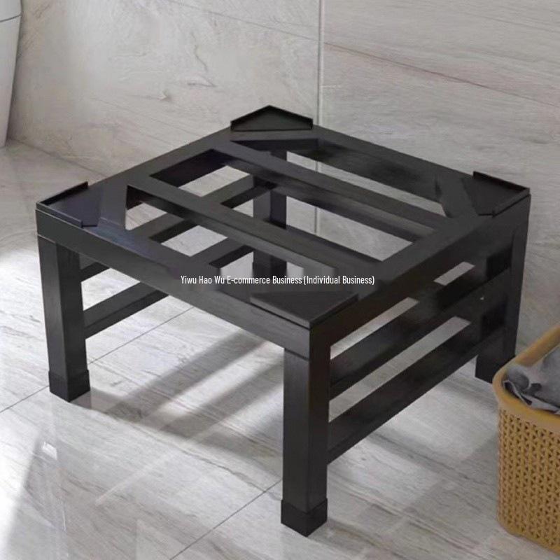 Uniwersalny stojak podstawowy do urządzeń AGD z kutego żelaza, z regulowaną wysokością, do pralki, lodówki, zmywarki i innych