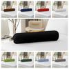 Neck Bolster Solid Color Cylindrical Pillowcase Washable Durable Headrest Pillow Cover 106x35cm Long Pillow Sleeves Household