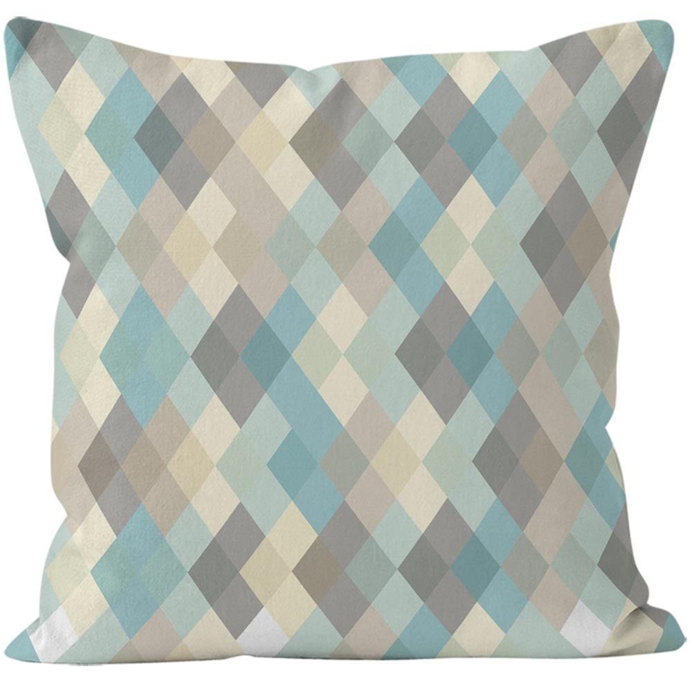 Simple Geometric Retro Pillowcase Dormitory Decoration Office Living Room Home Pillowcase