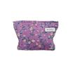 Portable Flower Pattern Makeup Bag Large Capacity Zipper Closure Cosmetic Storage Pouch Cosmetic Bag Travel Toiletry Pouch