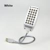 USB LED stolní lampy 5V noční světlo Stolní lampa na čtení Žárovka Bedroom Study 28 LED