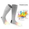 Electric Heating Socks Men Womens Battery Thermal Cotton Warming Winter Socks