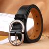 Pásky pro ženy Pravá hovězí kůže Vysoce kvalitní módní pásek Džíny Dámské pásky k šatům Luxusní značka Dámský pásek LD032-1