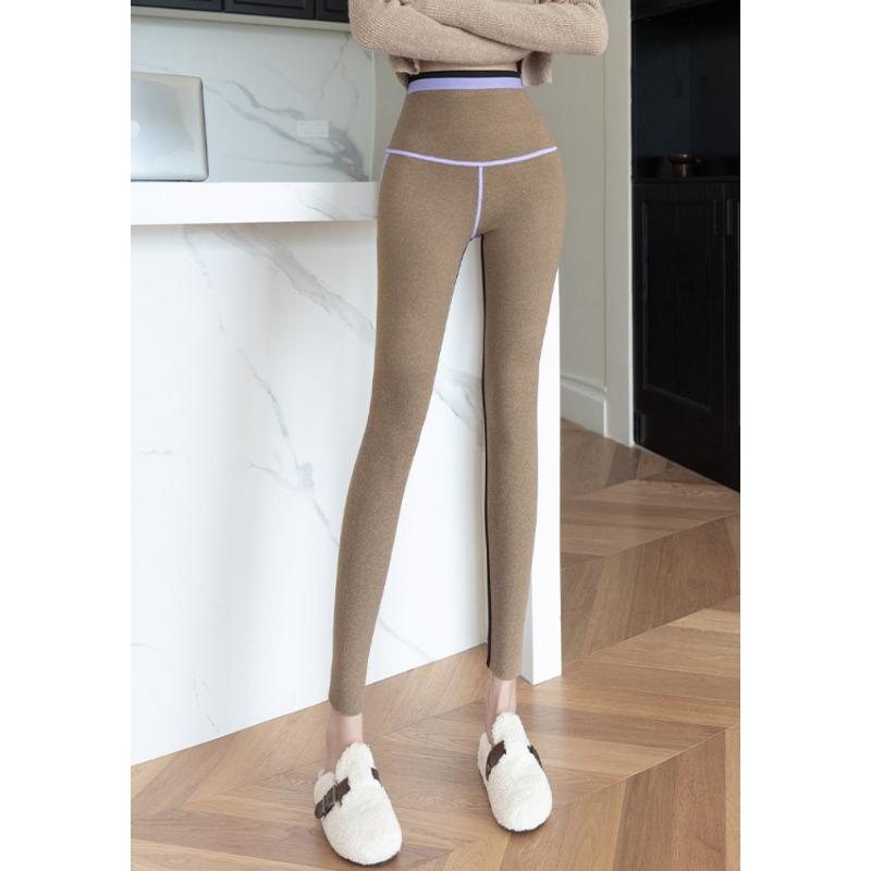 DX~~ High Waist Plus Size Shark Pants Plus Fat Plus Size Yoga Pants Plus Velvet Warm Leggings