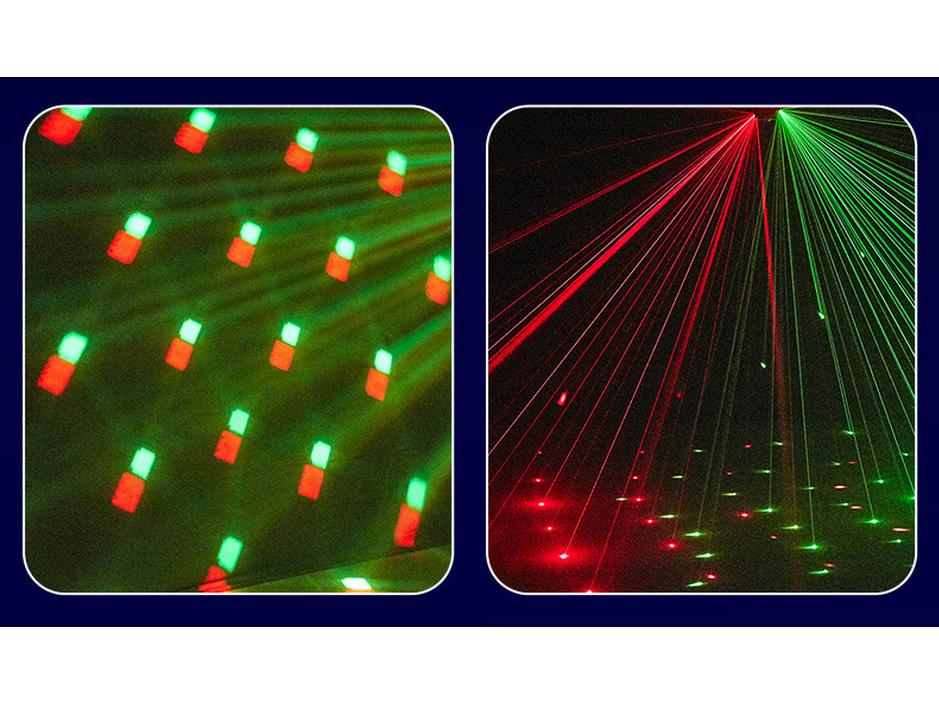Small Angel LED Rotating Beam Light for KTV & Disco