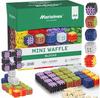 Soft Constructor Marioinex Mini Waffle Blocks Waffle Cubes, 206 Elements