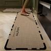 American Kitchen Special Mat Absorbent Oil Absorbent Diatom Mud Absorbent Mat Bathroom Foot Mat Can Be Wiped Clean Non-slip Carpet