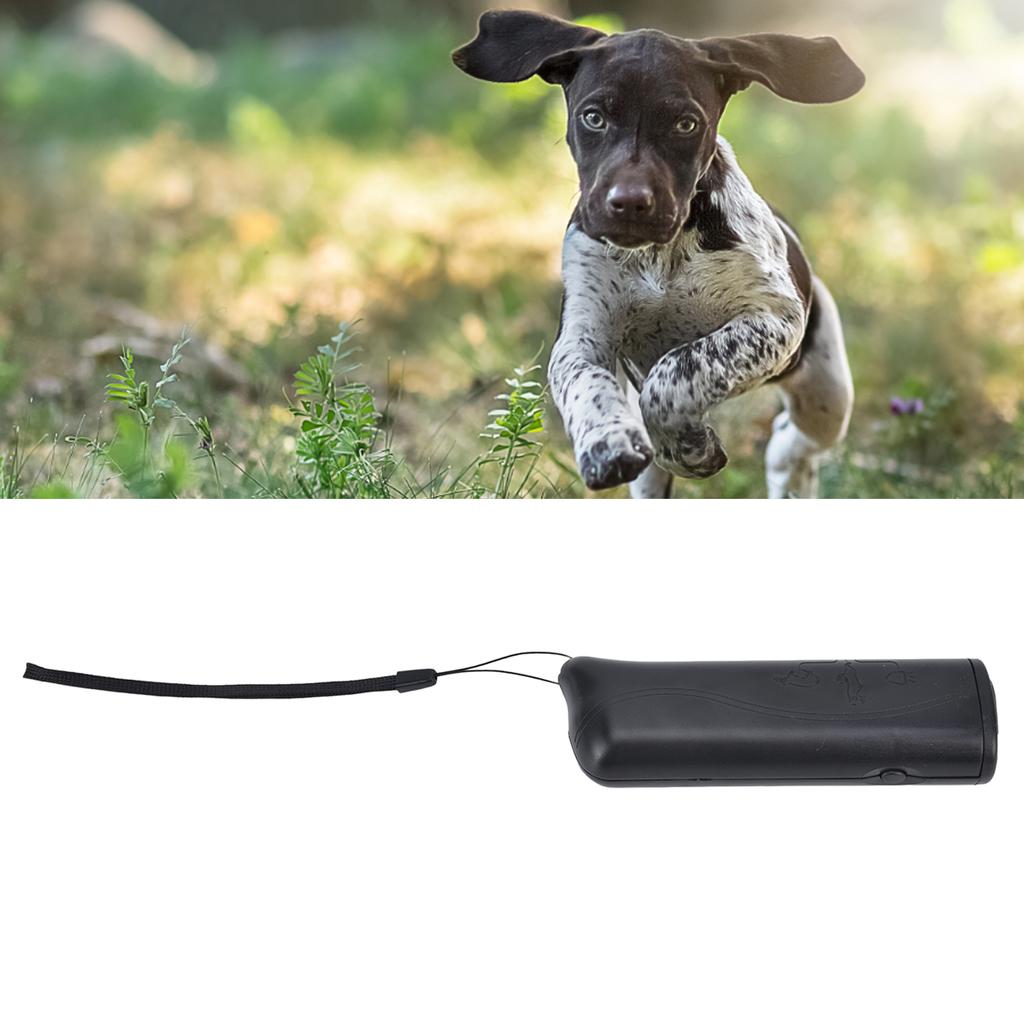 Ultrasonic Dog Trainer Device Portable Effective Dog Repeller for Barking Digging Chewing