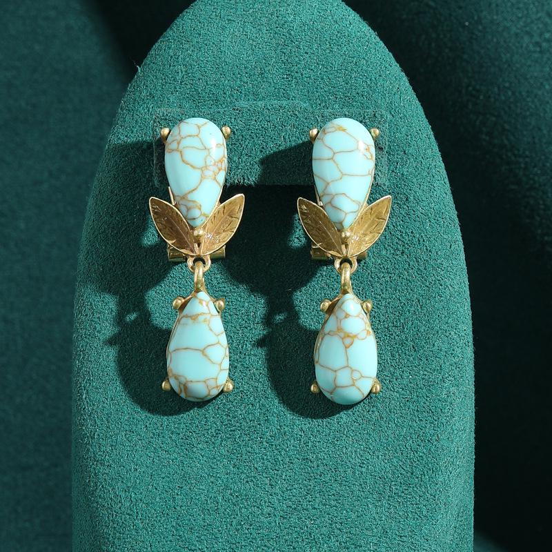 Yong Nuo Vintage Retro Jewelry: High-End, Colorfast Antique Earrings