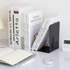 2 Stück Praktische L-förmige Buchstützen Verdickte Geräumigkeit Buchblende Schreibtischorganizer Zuhause Schule