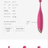 Sex Toy G-Spot Vibrator Massage Clitoris Stimulate Female Masturbation Mute Charging Honey Bean Stick Three-Head Climax