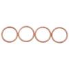 35.5*43.8*2.6 Motorcycle Exhaust Pipe Gasket For Kawasaki  ZZR600 - ZX600 90-06 Vulcan 900 Custom - VN900 07-09 11 12 14 22-24