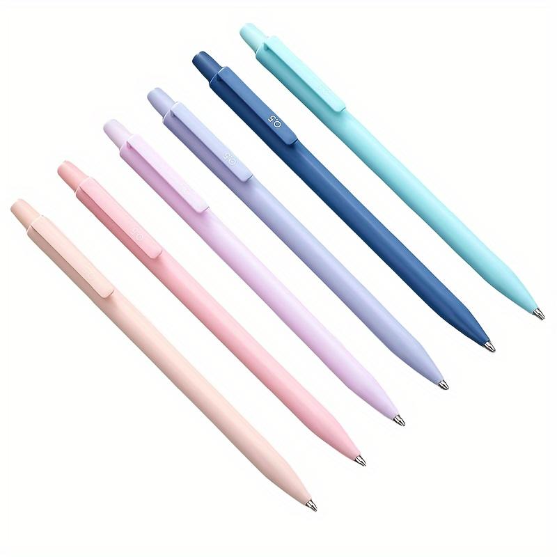 12/6pcs Pastel Mechanical Pencil Set, Cute Mechanical Pencils Aesthetic Pencil Set Retractable Pencil Colored Mechanical Pencils