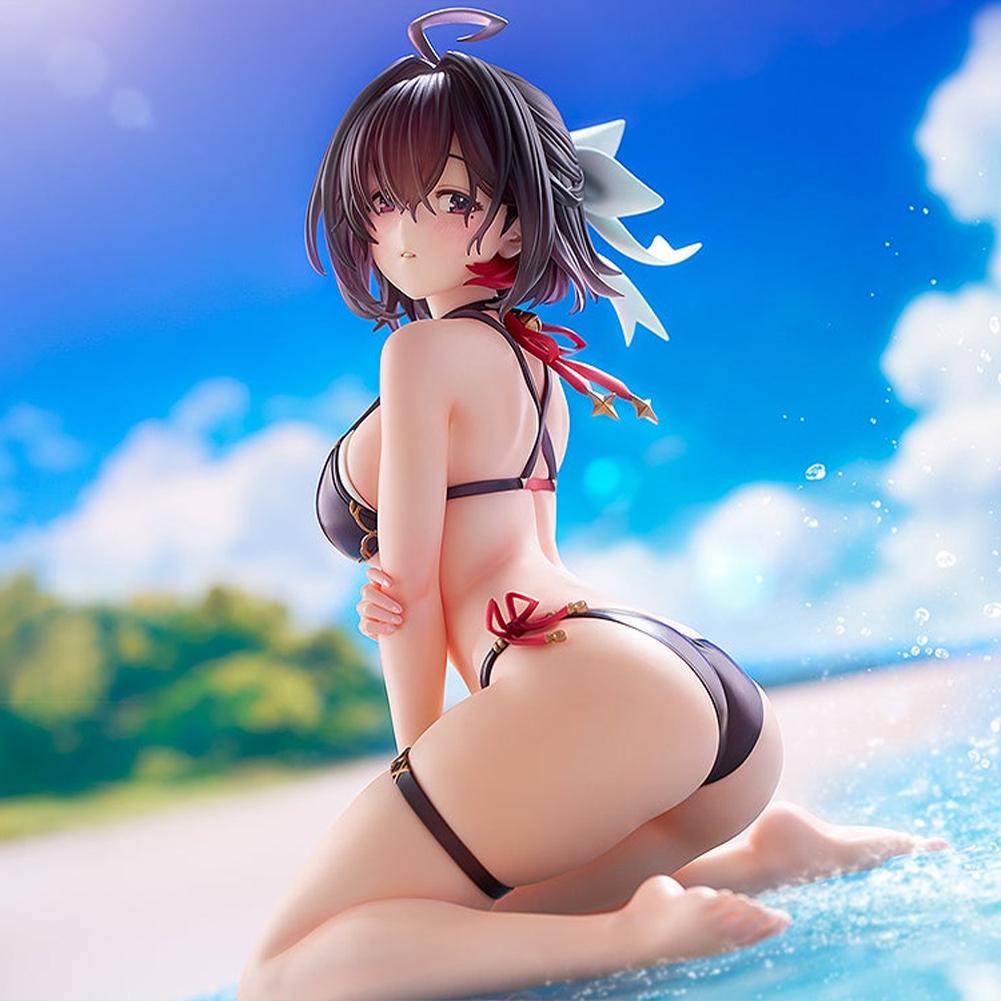 Anime Illustration Girl Figure Yumia Liessfeldt Action Figure Sexy Swimsuit Girl Yumia Figure Adult Model Toys for Gift Collect