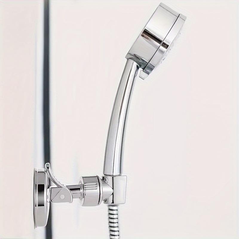 Suction Cup Shower Head Stand, Adjustable Height Stand Without Drilling, Bathroom, Shower, Toilet, Home, Rental House, Adsorption, Adjustable
